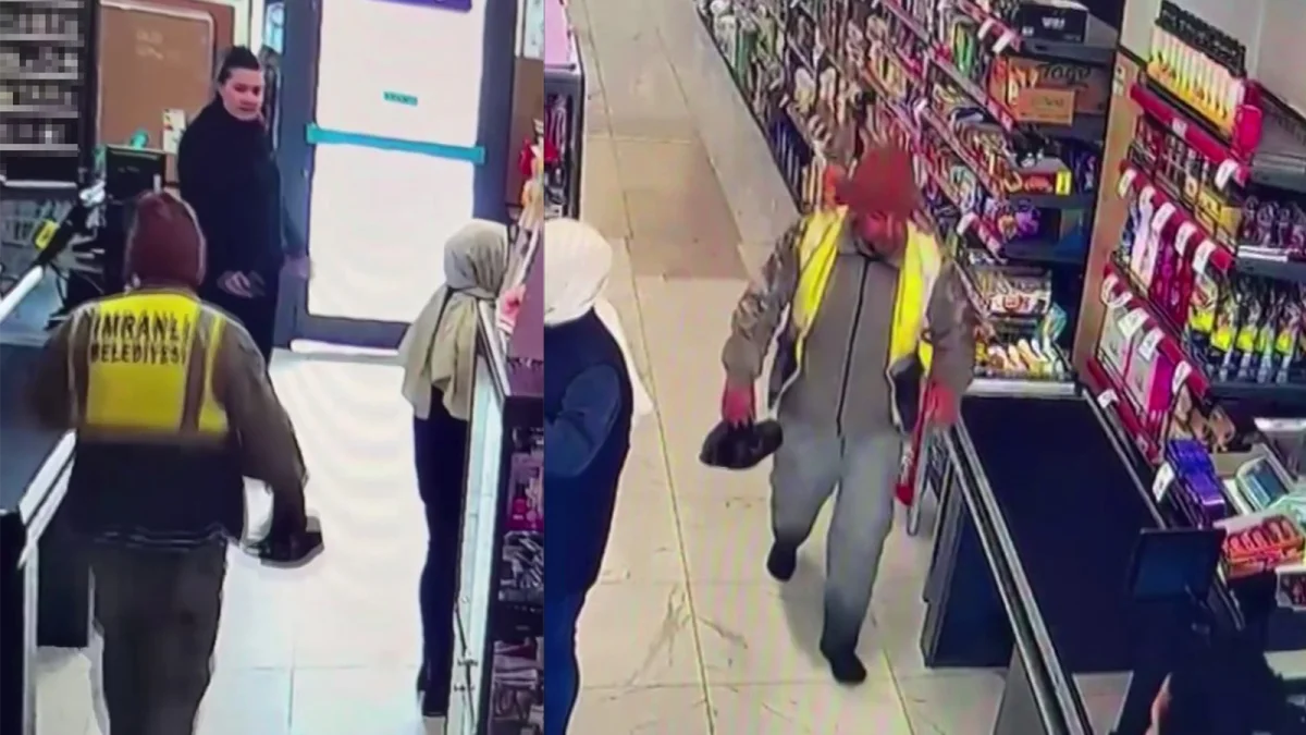 İmranlı’da Duygulandıran An: Marketi Kirletmemek İçin Ayakkabılarını Çıkardı