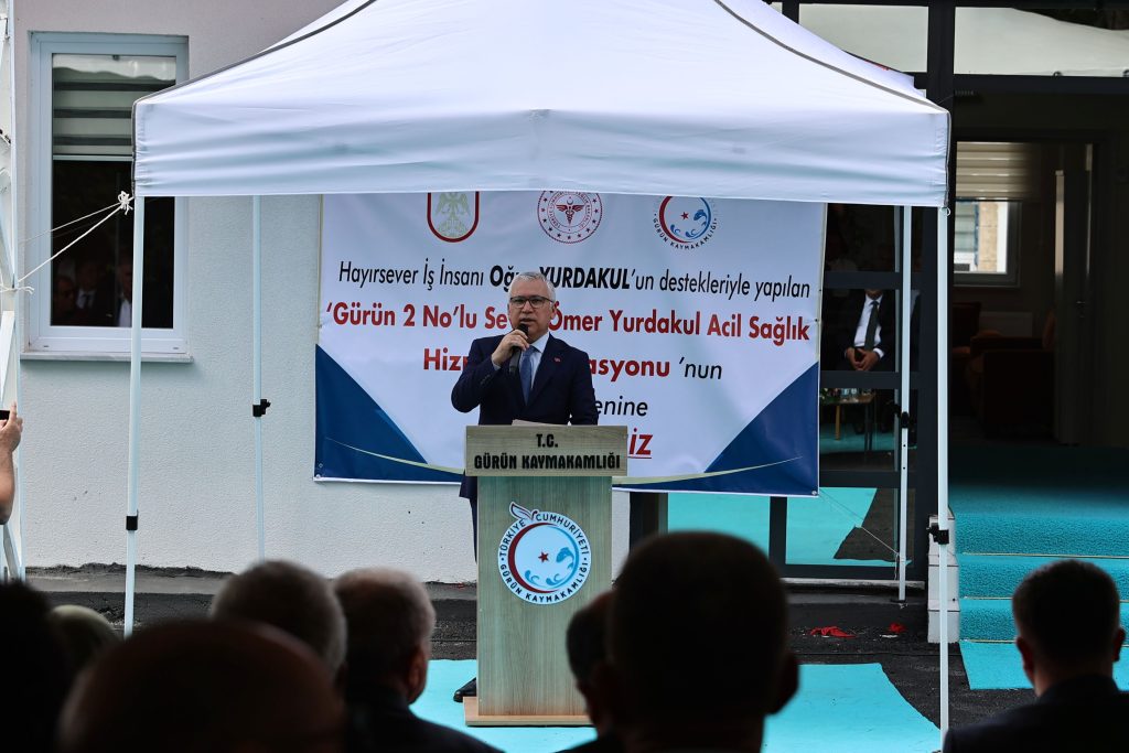 Gürün’e Modern Acil Sağlık İstasyonu: Hayırsever Desteğiyle Hizmete Açıldı AW478151 06 | Gündem Sivas™ Haber