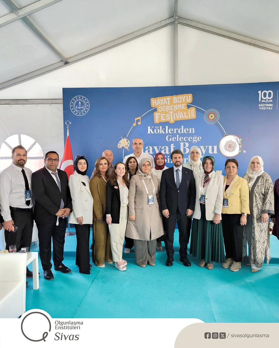 Sivas Olgunlaşma Enstitüsü'nden Başkent'te Kültür Rüzgarı: Hayat Boyu Öğrenme Festivali'ne Yoğun İlgi