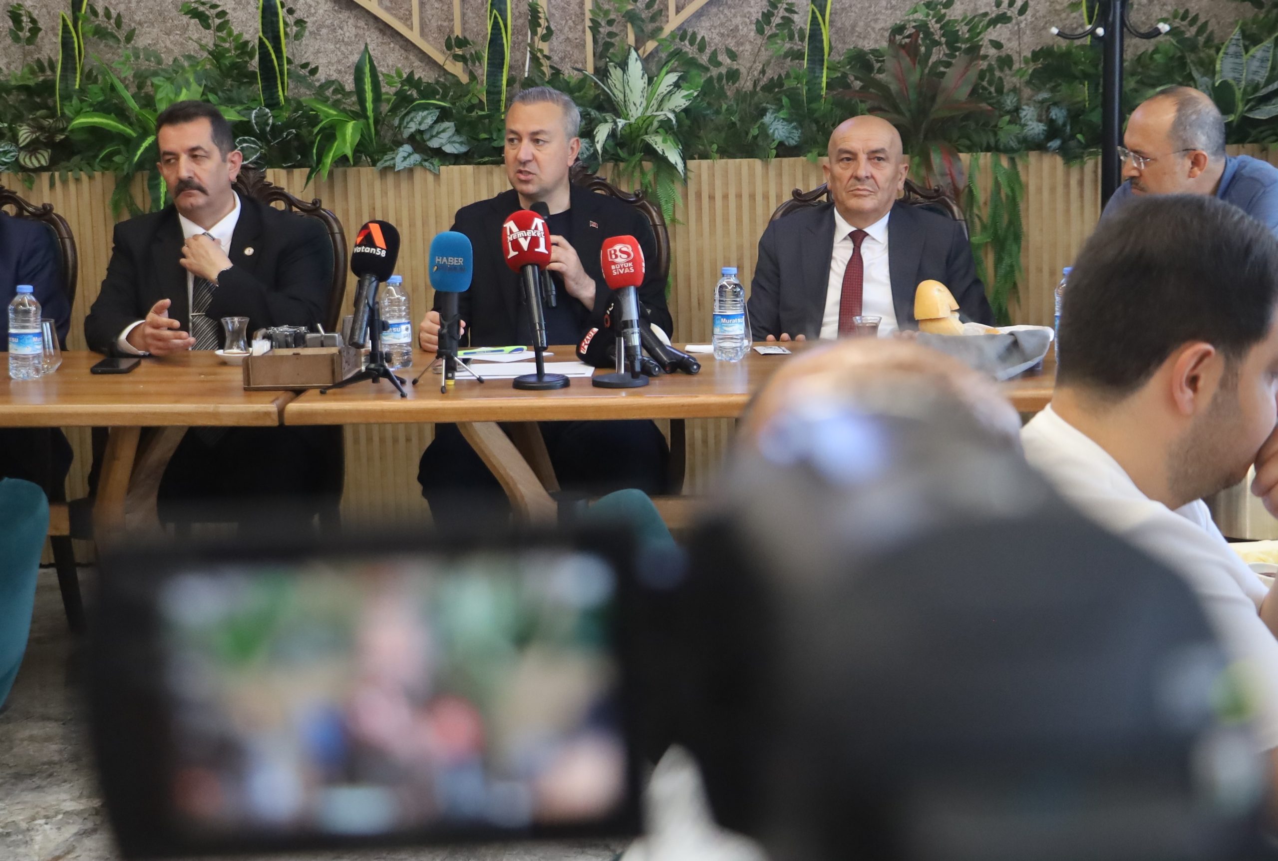 Sivas Belediye Başkanı Adem Uzun, Basın Mensuplarıyla Buluştu