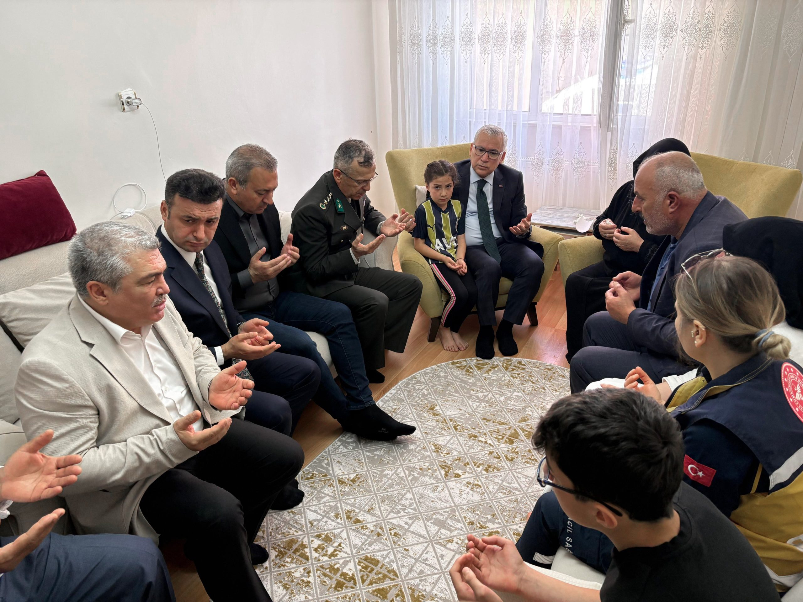 Şehit Ümit Üzüm’ün Ailesine Taziye Ziyareti