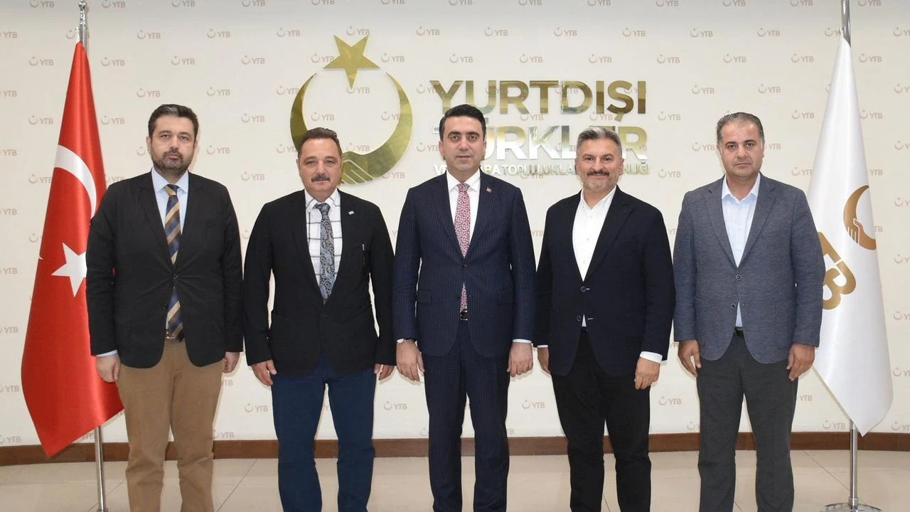 TİMBİR Heyeti, Yurtdışı Türkler ve Akraba Topluluklar Başkanı Turus’u Ziyaret Etti