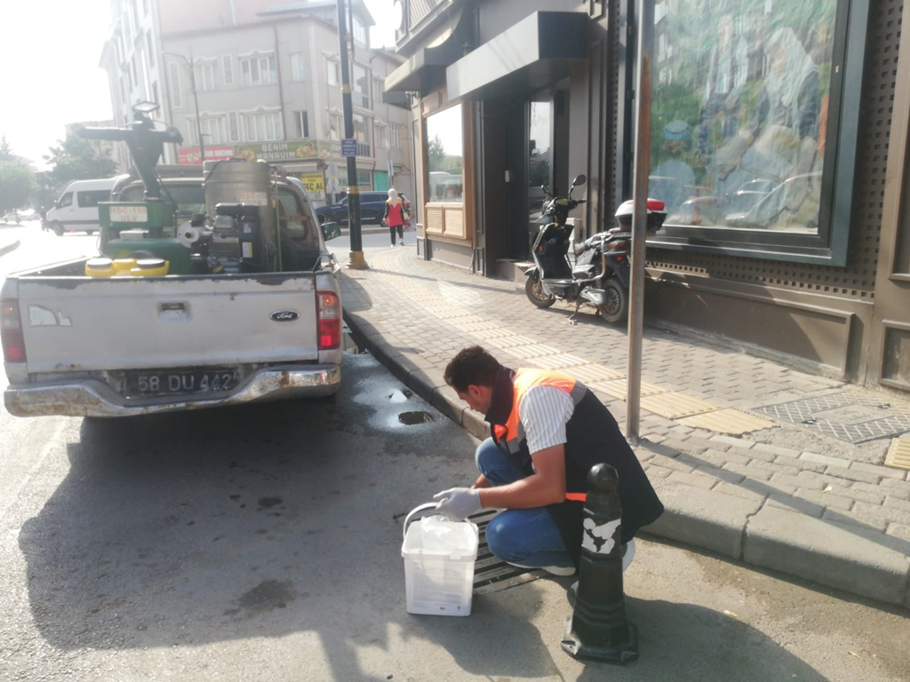 Sivas Belediyesi, Haşere ve Kemirgenlere Karşı Etkin Mücadele Ediyor