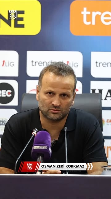 Sivasspor Teknik Direktörü Korkmaz, Amedspor Maçı Değerlendirmesi Yaptı