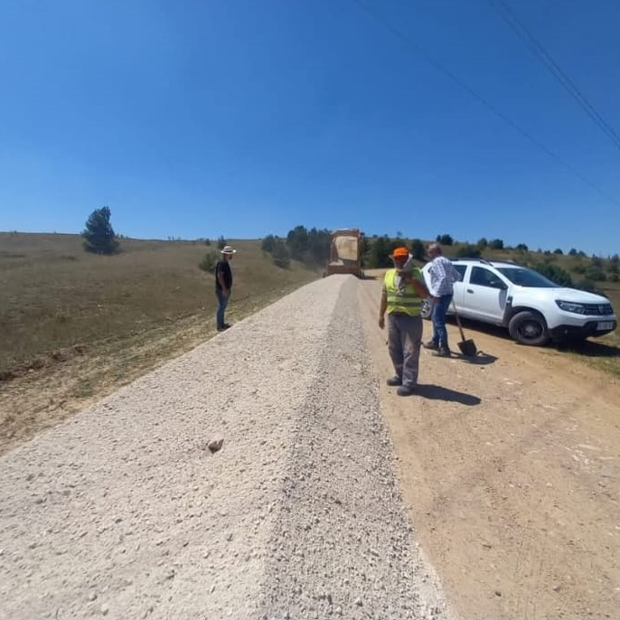 Sivas Yıldızeli'de 6 Kilometre Asfalt Çalışması Tamamlandı