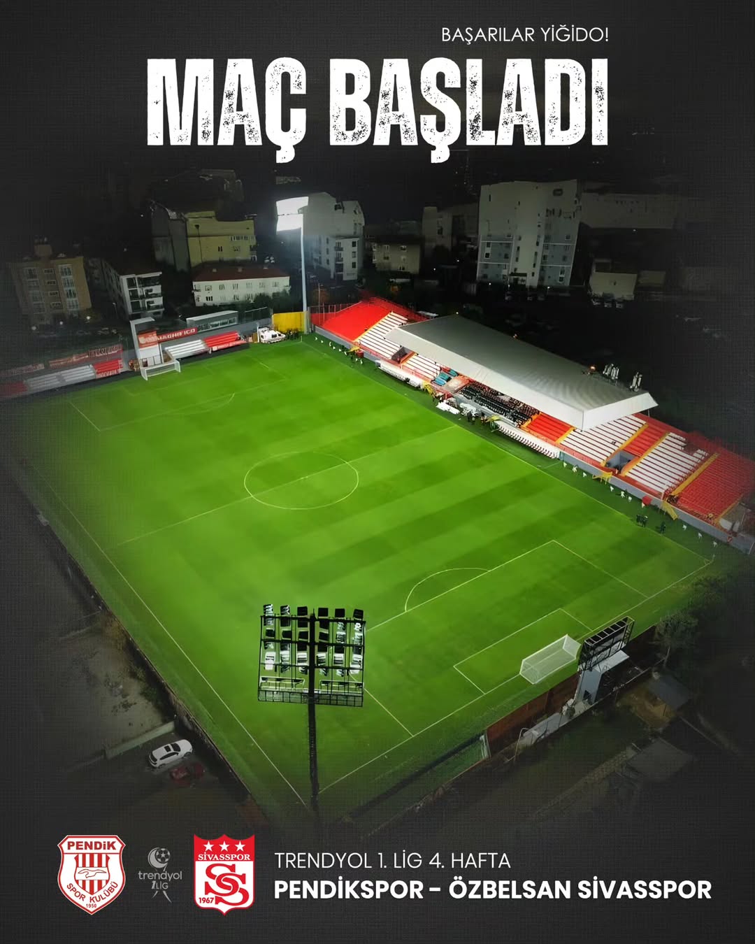 Sivasspor, Pendikspor ile Zirve Mücadelesine Başladı