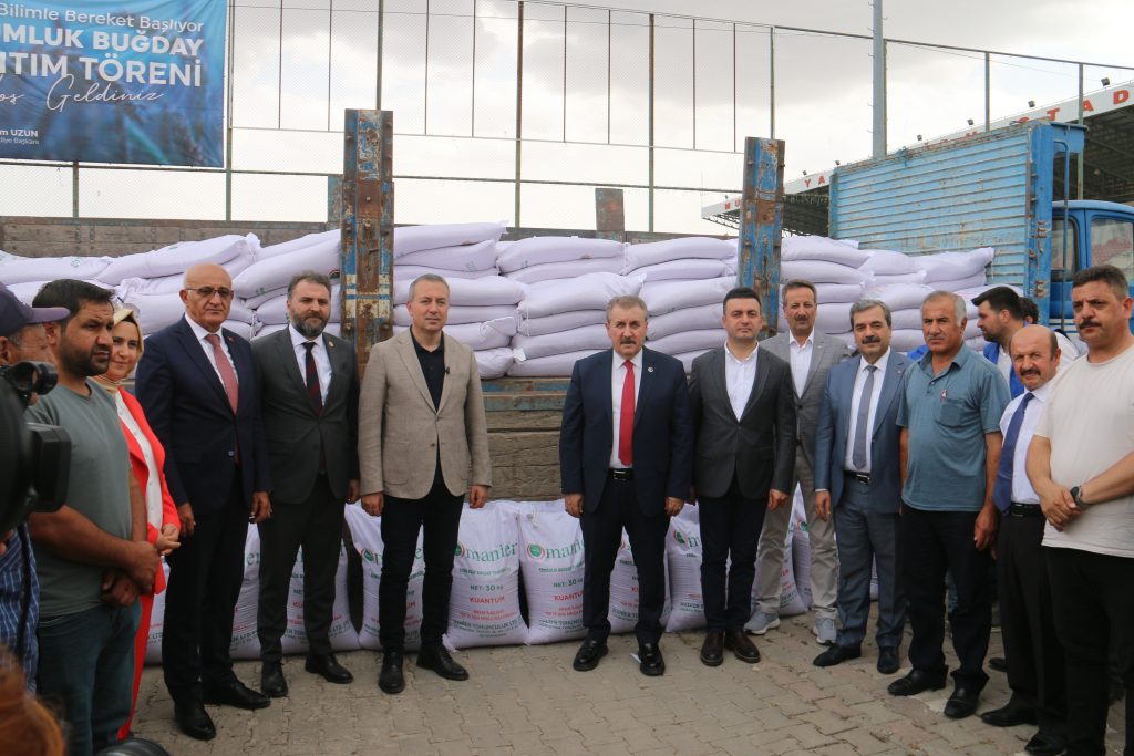 Sivas’ta Yerli ve Milli Buğday Tohumu Dağıtım Töreni Düzenlendi