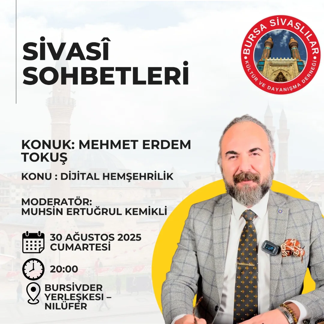 Geleneksel Dayanışma Dijital Çağa Taşınıyor: BURSİVDER’de “Dijital Hemşehrilik” Söyleşisi