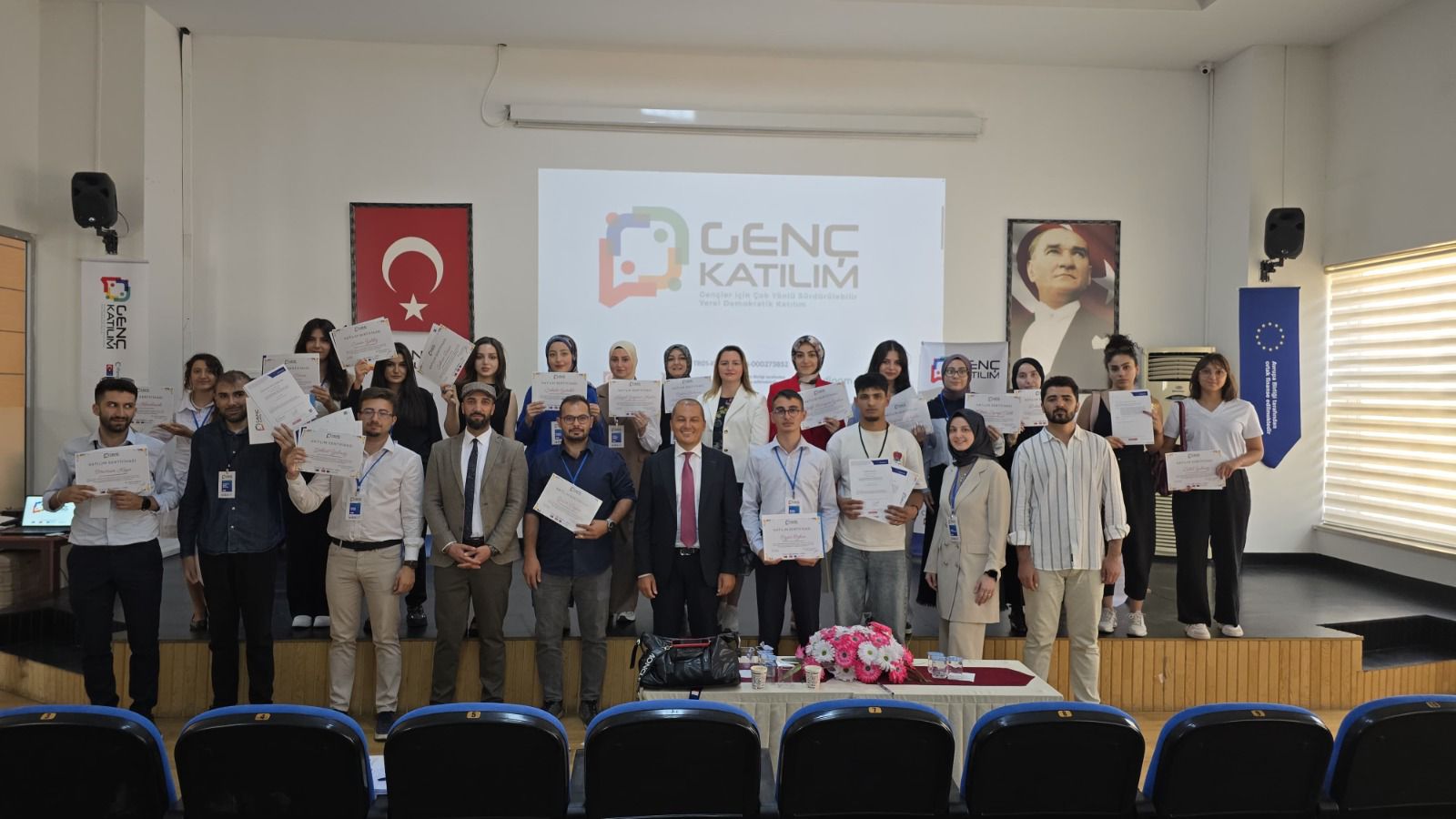 Gençlerin Yerel Demokrasiye Katılımı Sivas’ta Güçleniyor: Genç-Katılım Projesi Tamamlandı