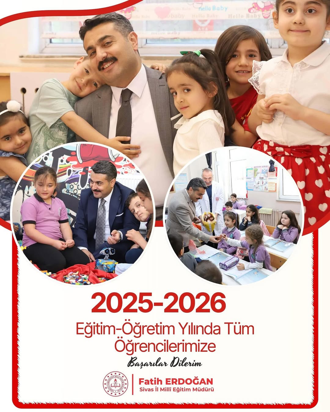 Sivas'ta Eğitim Vizyonu: 2025-2026 Eğitim Öğretim Yılına Yönelik Mesaj