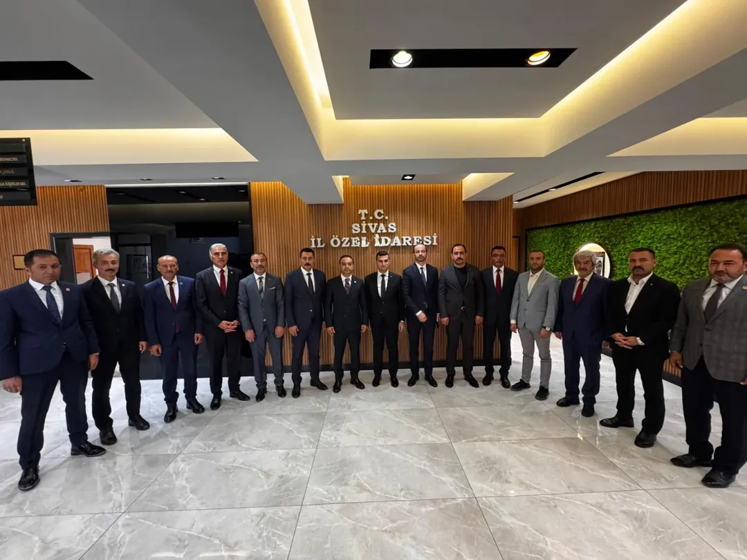 Sivas'ta Önemli Ziyaret: İl Önemli Ziyaretlerde Bulunan Delegasyon Vali Yardımcısı ile Bir Araya Geldi