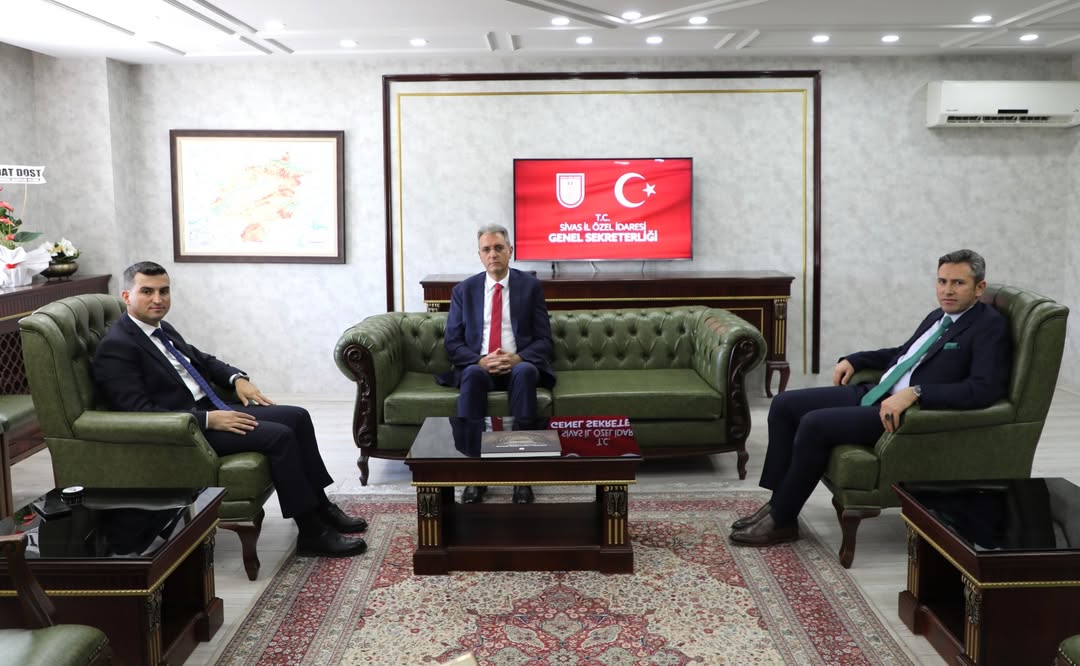 Sivas İl Özel İdaresi'ne Cumhuriyet Başsavcısı ve Adalet Komisyonu Başkanı Ziyareti