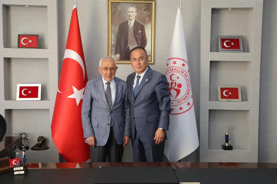 AK Parti Milletvekili Ekrem Erdem, Sivas Gençlik ve Spor İl Müdürlüğünü Ziyaret Etti