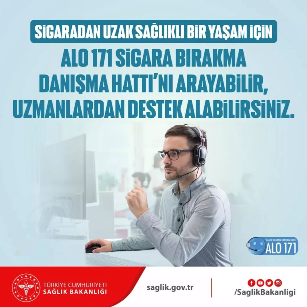 Sivas'ta Sigara Bırakma ve Tütün İhbar Hattı Hizmetleri Halk Sağlığı Haftası'nda Vurgulandı