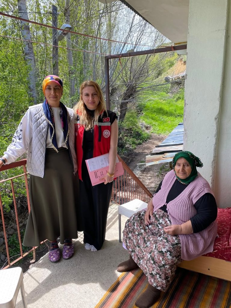 Sivas’ta Yaşlılara Yönelik Alan Çalışması Yapıldı