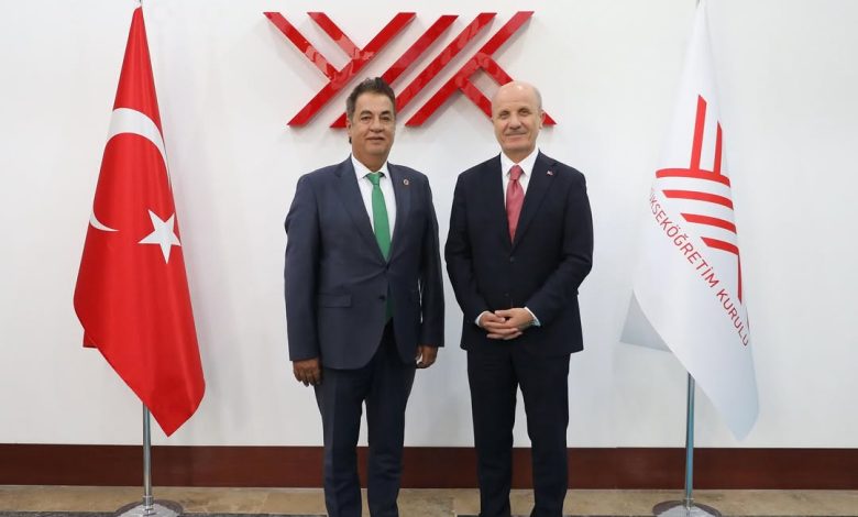 Rektör Şengönül, YÖK Başkanı Özvar'ı Ziyaret Etti 3717919998686885457 1491239505 | Gündem Sivas™ Haber