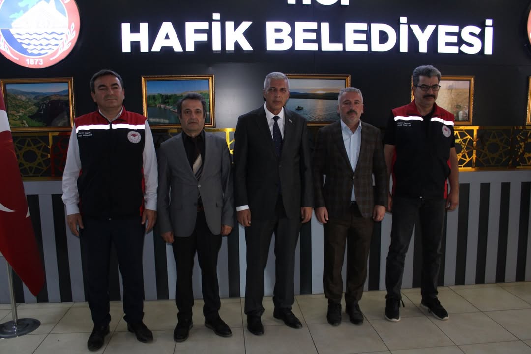 Sivas İl Tarım Orman Müdürlüğü Hafik Belediye Başkanı'nı Ziyaret Etti