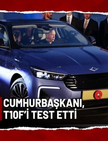 Cumhurbaşkanı Erdoğan'a TOGG T10F Hediye Edildi, Test Sürüşü Gerçekleştirdi 3720593120817152119 976408710 | Gündem Sivas™ Haber