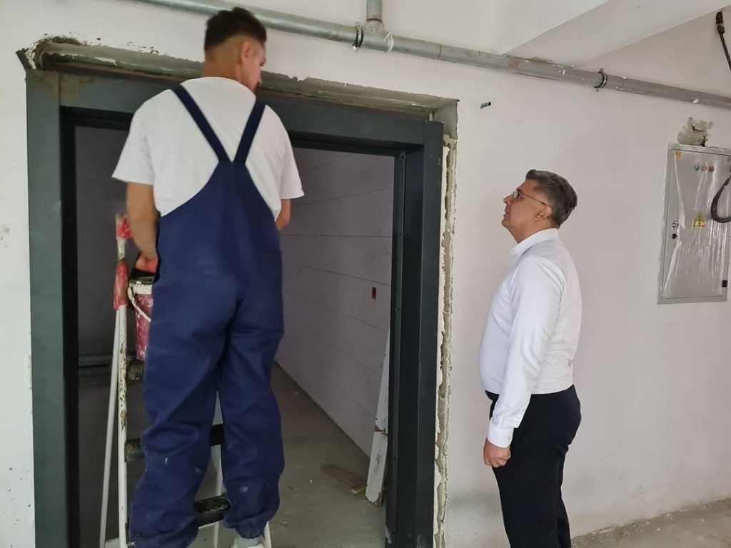 Sivas’ta Engelli Bakım Merkezi İnşaatı Yerinde İncelendi