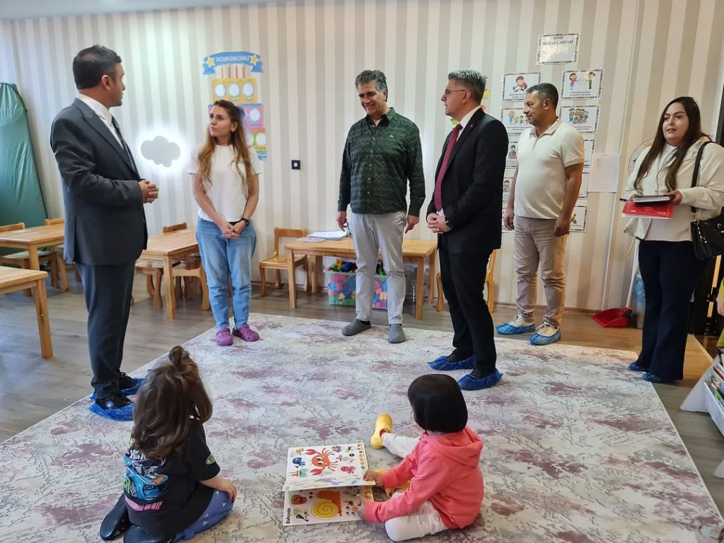 Sivas’ta Özel Akpolat Gündüz Bakımevi Denetlendi