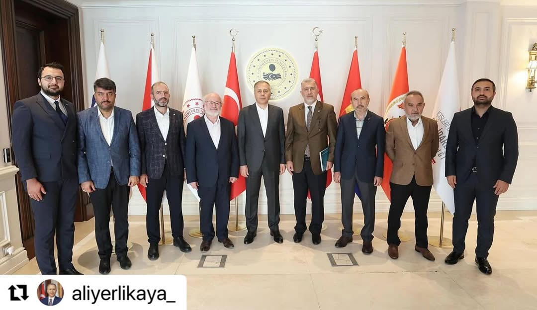 Ankara Filistin Dayanışma Platformu Temsilcileri İçişleri Bakanlığı'nda Kabul Edildi