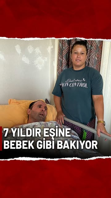 Antalya'da Yatağa Bağımlı Eşe Destek Olan Kadına Tahliye Şoku