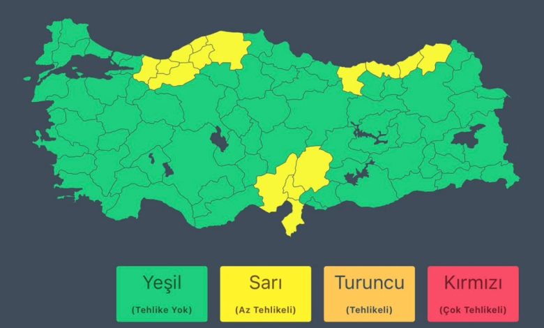 Sakarya, Düzce ve Karadeniz Bölgesi'nde Kuvvetli Yağış Uyarısı 3724260149641917049 3967451097 | Gündem Sivas™ Haber