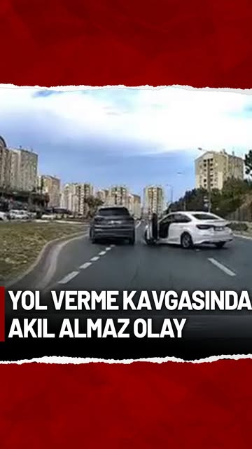 Başakşehir'de Yol Verme Kavgası Feci Sonuçlandı: Sürücü Metrelerce Sürüklenerek Yaralandı