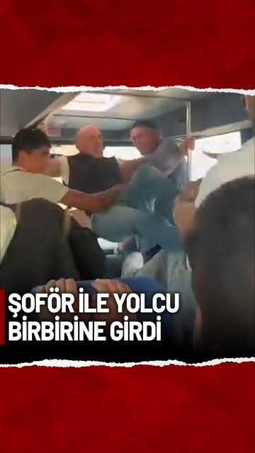 Elazığ'da Otobüs Şoförü ve Yolcu Arasında Kavga