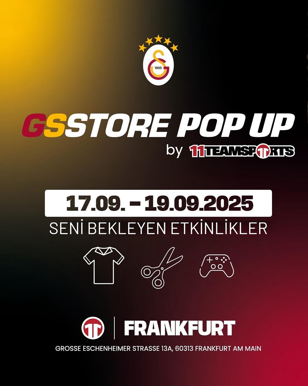 Galatasaray Taraftarları Frankfurt'ta Şampiyonlar Ligi Coşkusu Yaşayacak