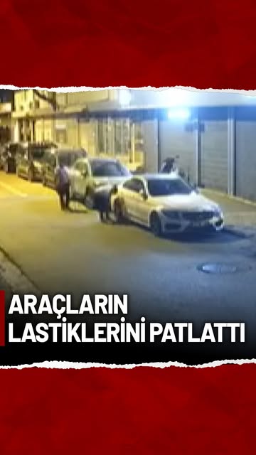 Avcılar'da Gece Yarısı Lastik Patlatma Olayı: İki Şüpheli Gözaltına Alındı