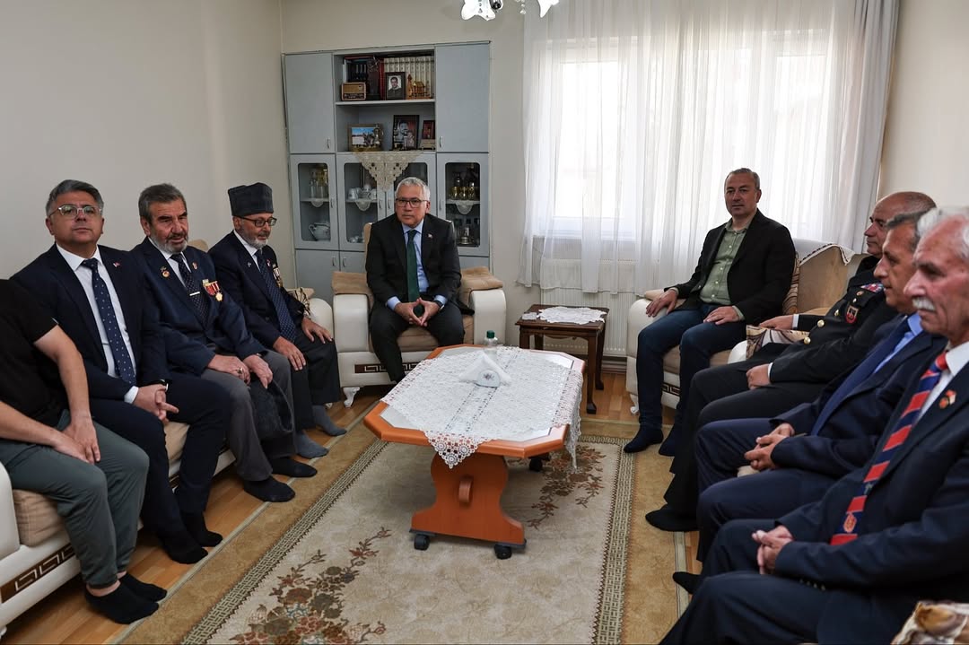 Sivas'ta Gazilere Vefa Ziyareti Gerçekleştirildi