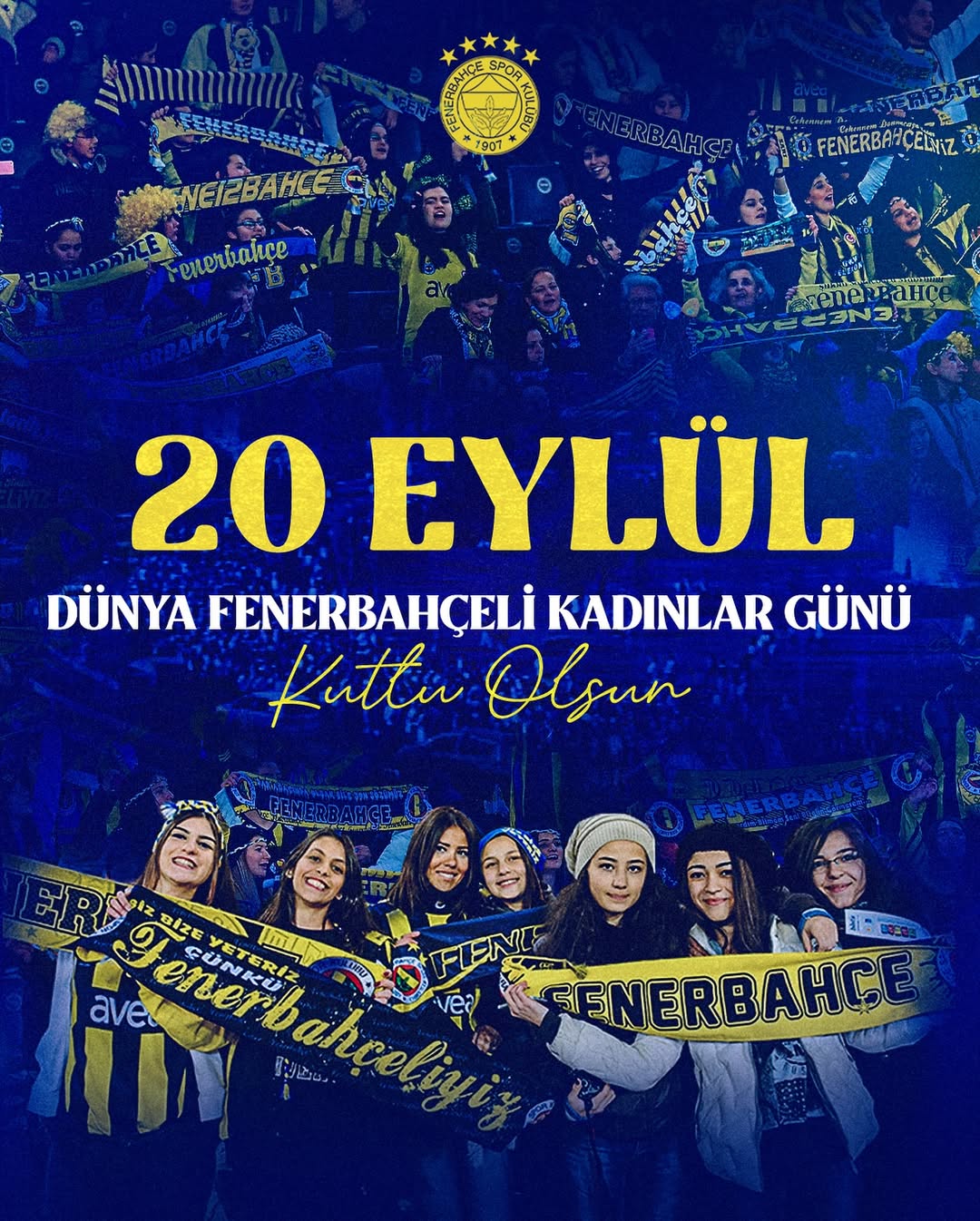 Fenerbahçe Taraftarının Unutulmaz Desteği: Dünya Fenerbahçeli Kadınlar Günü Kutlandı