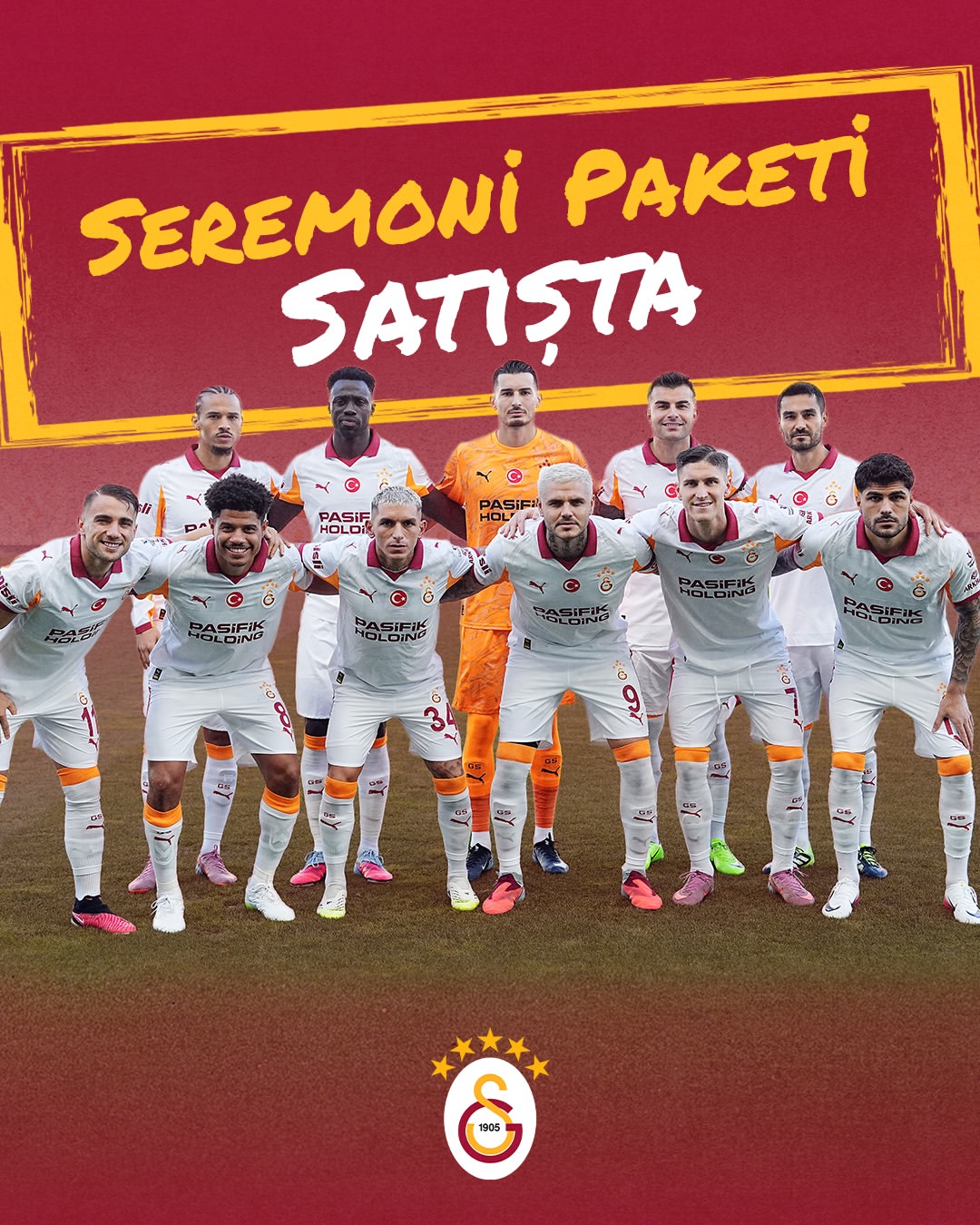 Yavru Aslanlar Sahada! Galatasaray Taraftarları Minik Kalplerle Dolu Bir An Yaşayacak