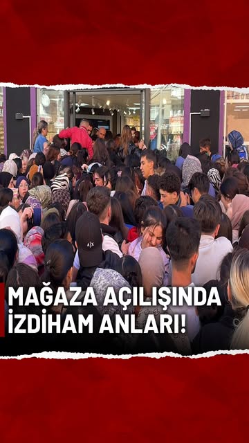 Karaman’da Açılışta İzdiham: Takı ve Kozmetik Mağazası Açılışına Büyük İlgi
