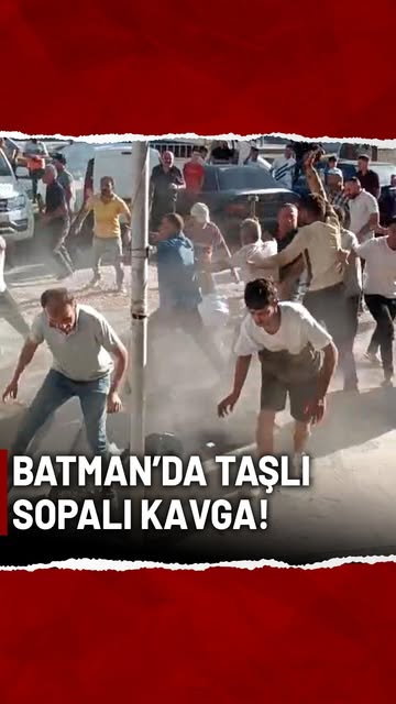 Batman Kozluk’ta Taşlı Sopalı Kavga: 6 Yaralı