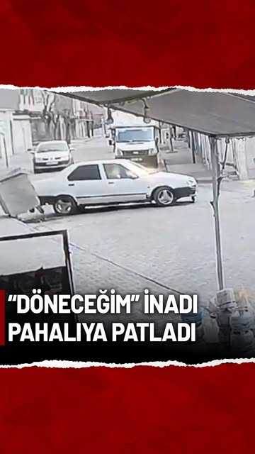 Şanlıurfa’da Geri Manevra Kazası: Sürücü Çöp Konteynerine ve Kaldırıma Çarptı