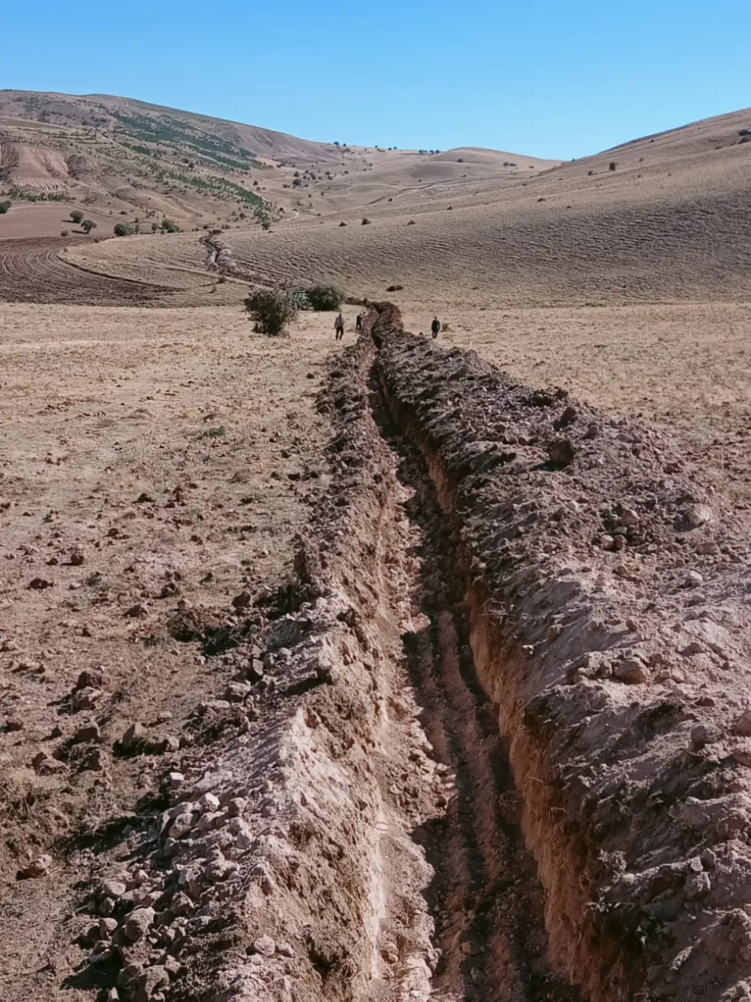 Sivas'ta Kangal Onaran Köyü İçme Suyu Hattı Yenileniyor