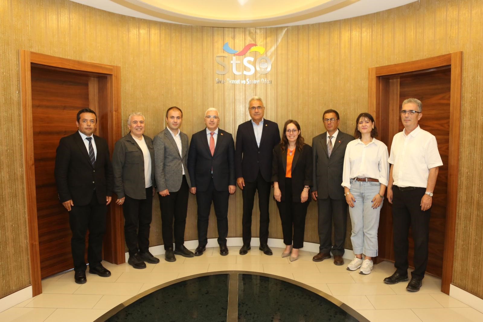 STSO Başkanı Özdemir: “Yeni Teşvik Sistemi Sivas’ı Yatırımcılar İçin Cazip Hale Getirdi”