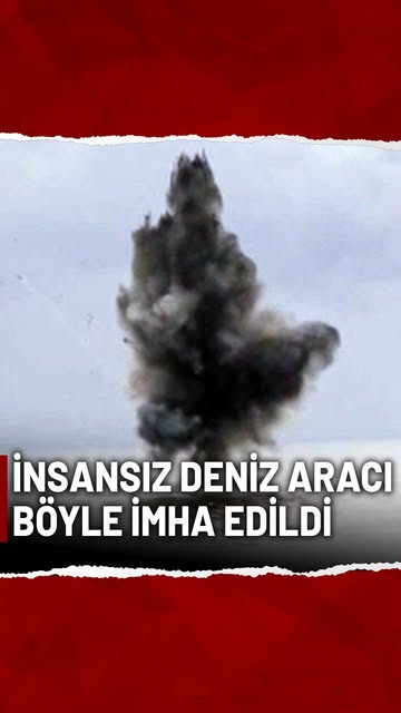 Trabzon’da Balıkçı Teknesi Tarafından Bulunan İnsansız Deniz Aracı İmha Edildi