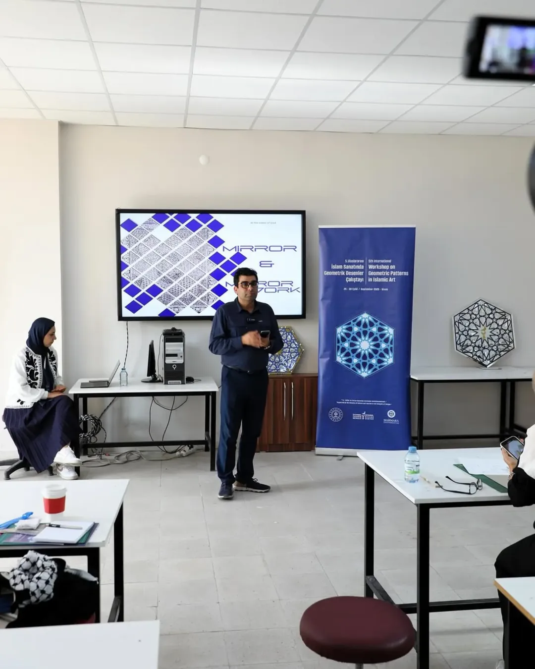 Sivas'ta Uluslararası İslam Sanatında Geometrik Desenler Çalıştayı Heyecanı