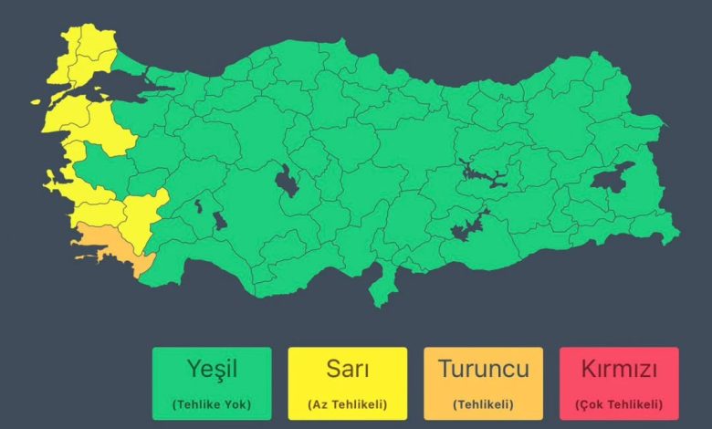 Marmara ve Ege Kıyıları İçin Kuvvetli Sağanak Uyarısı 3734475437540914405 3967451097 | Gündem Sivas™ Haber