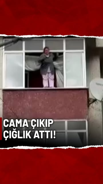 Esenyurt'ta Deprem Panigi: Camdan Cikarak Yardim Cagiran Kadin