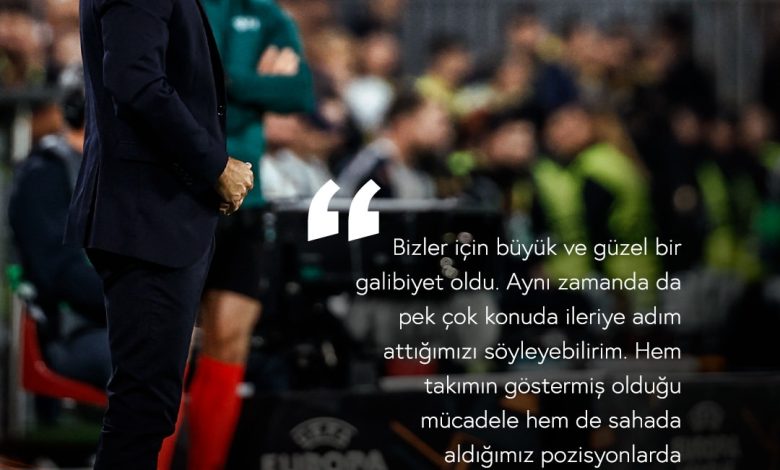 Fenerbahçe Teknik Direktörü Tedesco, Nice Zaferini Değerlendirdi 3734733606707340765 544022417 | Gündem Sivas™ Haber