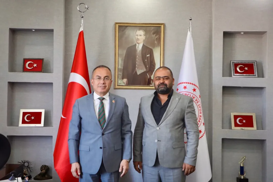 Sivas Gençlik ve Spor İl Müdürü Ertem, Enerji İşçileri Sendikası Yöneticisini Ağırladı