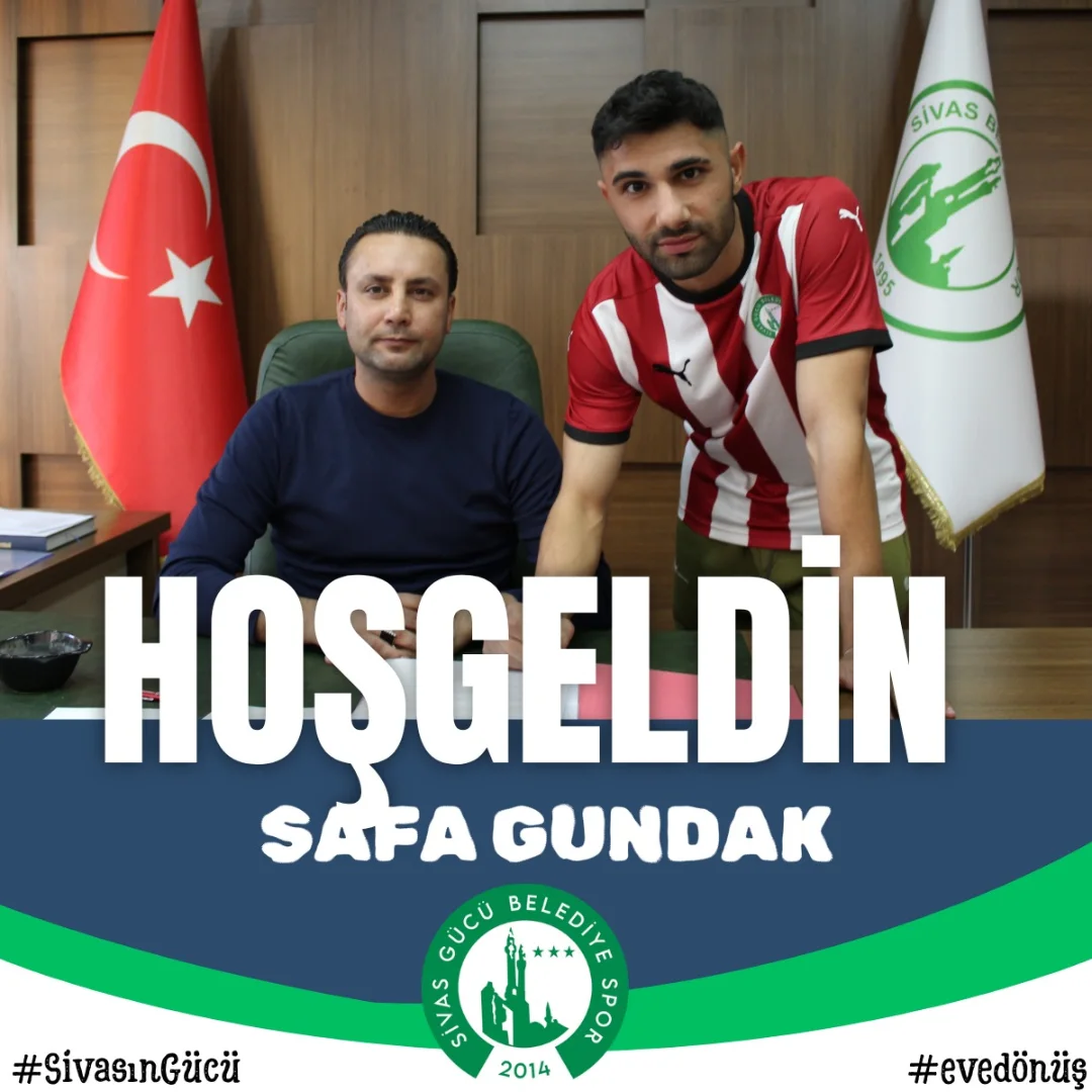 Sivas Belediye Spor, Eski Futbolcusu Sefa Gundak'ı Kadrosuna Kattı