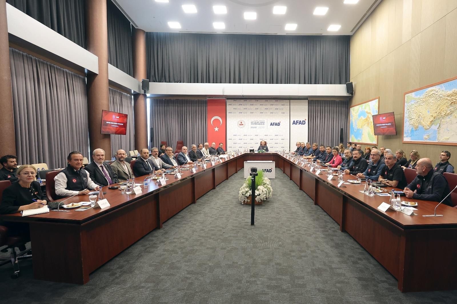 AFAD Deprem Bilim Kurulu Toplandı: Türkiye Bina Deprem Yönetmeliği Güncelleniyor