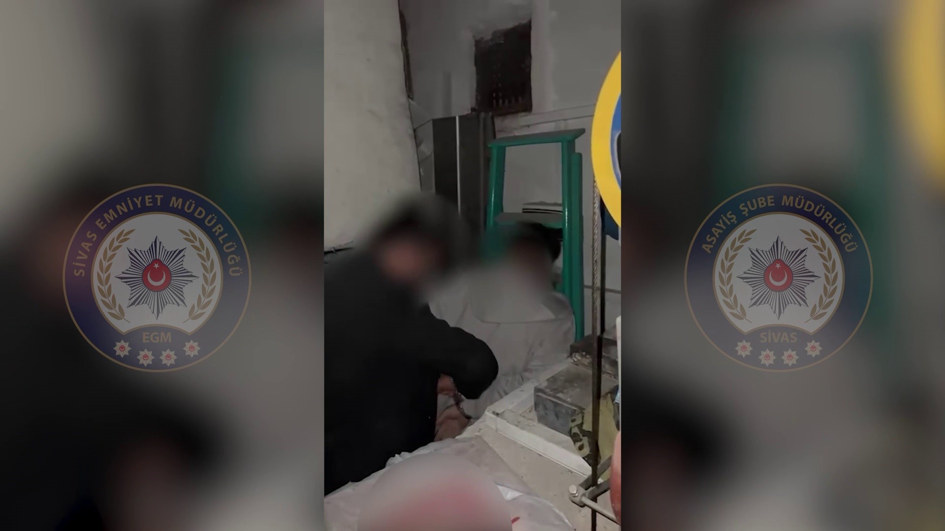 Sivas'ta Firari Hükümlü, Asansör Makine Dairesindeki Gizli Bölmede Yakalandı