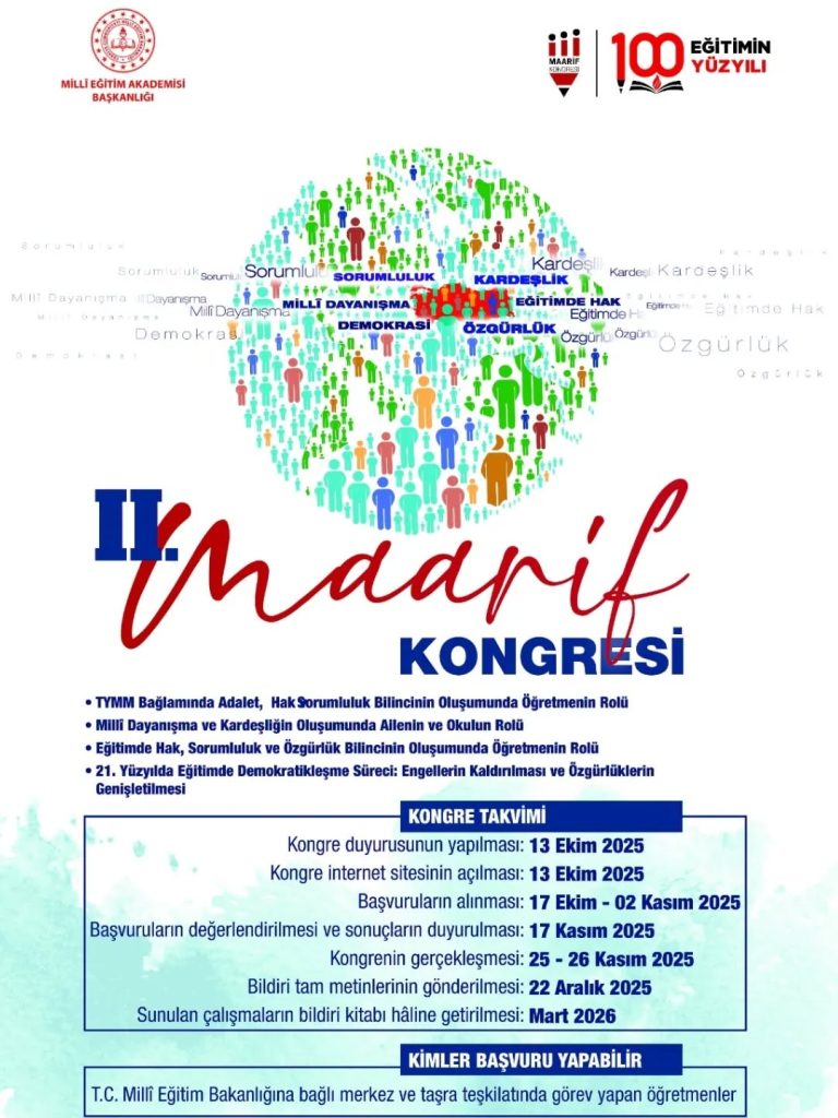 Sivas’ta Eğitim Buluşması: II. Maarif Kongresi 2025’te Düzenlenecek