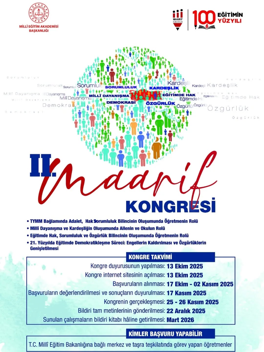 Sivas'ta Eğitim Buluşması: II. Maarif Kongresi 2025'te Düzenlenecek